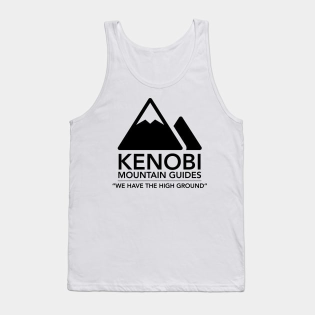 Kenobi Mountain Guides Tank Top by Travel Pages